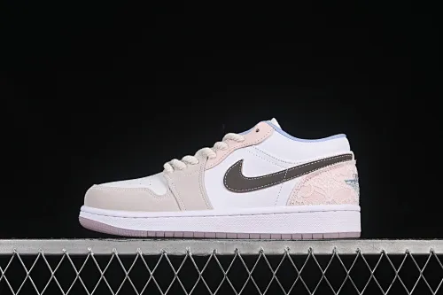 All categories Air Jordan Jordan series basketball shoes Air Jordan 1 Low Air Jordan 1 Low AJ1 Joe 1 carved powder low-top cultural casual sneakers IB8859-101